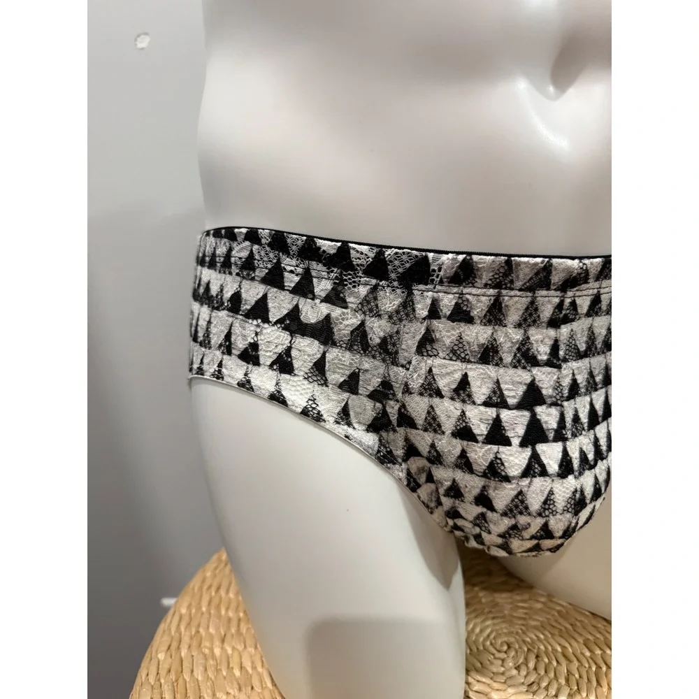 Cosabella Never Say Never Printed Comfort Micro Brief Jazzy Jeff Size M